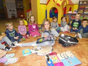 Návštěva školáků ve školce